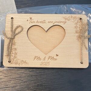 Naturalizer Wooden Heart Decor with Twine